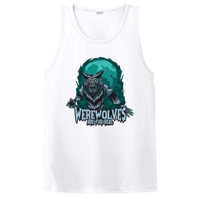 Werewolves Are Fur Real PosiCharge Competitor Tank