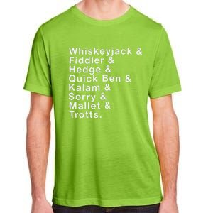 Whiskeyjack And Fiddler And Hedge And Quick Ben Adult ChromaSoft Performance T-Shirt