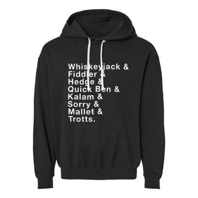 Whiskeyjack And Fiddler And Hedge And Quick Ben Garment-Dyed Fleece Hoodie