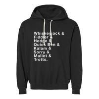 Whiskeyjack And Fiddler And Hedge And Quick Ben Garment-Dyed Fleece Hoodie