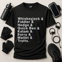 Whiskeyjack And Fiddler And Hedge And Quick Ben Performance Shirt