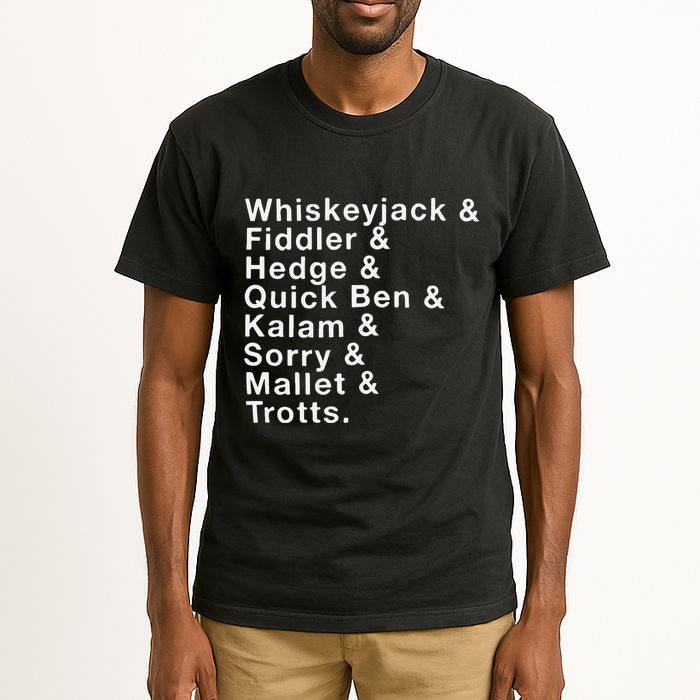Whiskeyjack And Fiddler And Hedge And Quick Ben Tall T-Shirt