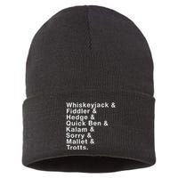 Whiskeyjack And Fiddler And Hedge And Quick Ben Sustainable Knit Beanie