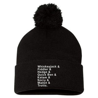 Whiskeyjack And Fiddler And Hedge And Quick Ben Pom Pom 12in Knit Beanie