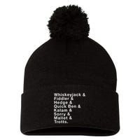 Whiskeyjack And Fiddler And Hedge And Quick Ben Pom Pom 12in Knit Beanie