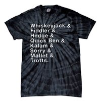 Whiskeyjack And Fiddler And Hedge And Quick Ben Tie-Dye T-Shirt