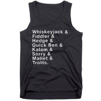 Whiskeyjack And Fiddler And Hedge And Quick Ben Tank Top