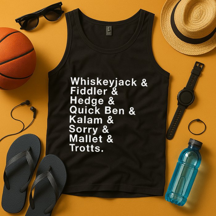 Whiskeyjack And Fiddler And Hedge And Quick Ben Tank Top