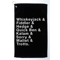 Whiskeyjack And Fiddler And Hedge And Quick Ben Golf Towel