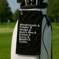 Whiskeyjack And Fiddler And Hedge And Quick Ben Golf Towel