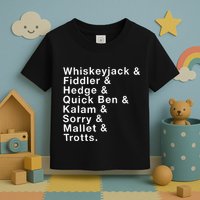 Whiskeyjack And Fiddler And Hedge And Quick Ben Toddler T-Shirt