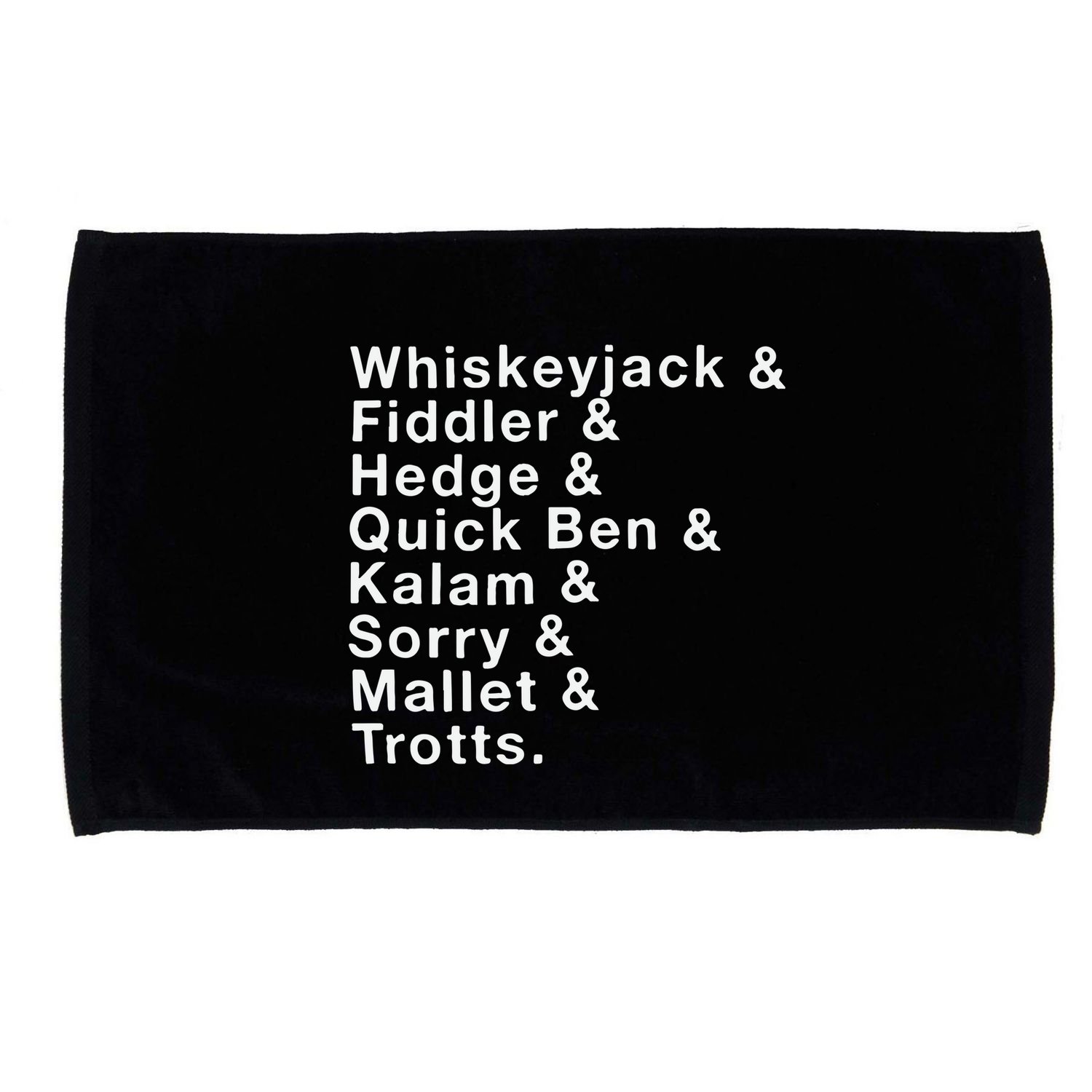 Whiskeyjack And Fiddler And Hedge And Quick Ben Microfiber Hand Towel