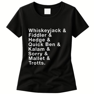 Whiskeyjack And Fiddler And Hedge And Quick Ben Womens T-Shirt
