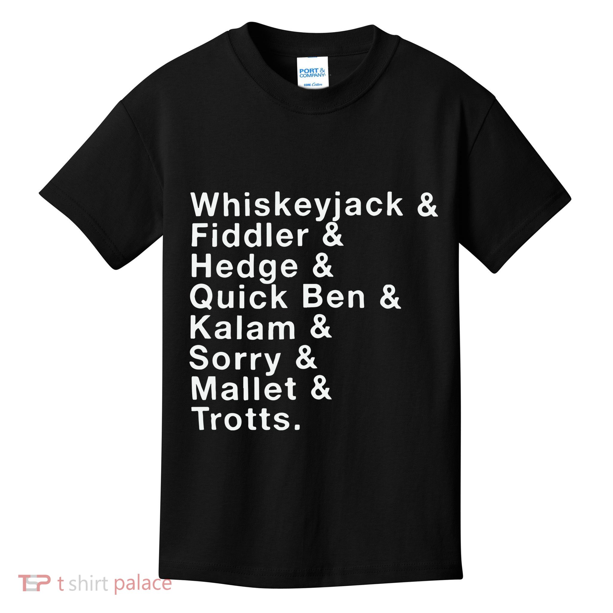 Whiskeyjack And Fiddler And Hedge And Quick Ben Kids T-Shirt