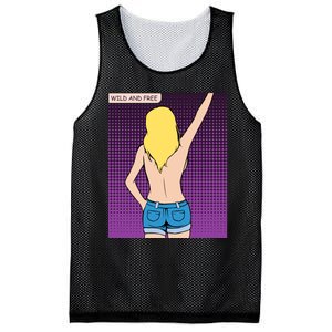 Wild And Free Mesh Reversible Basketball Jersey Tank