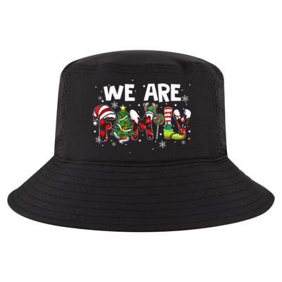 We Are Family Christmas Pajamas Funny Matching Family Xmas Cool Comfort Performance Bucket Hat