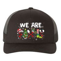 We Are Family Christmas Pajamas Funny Matching Family Xmas Yupoong Adult 5-Panel Trucker Hat