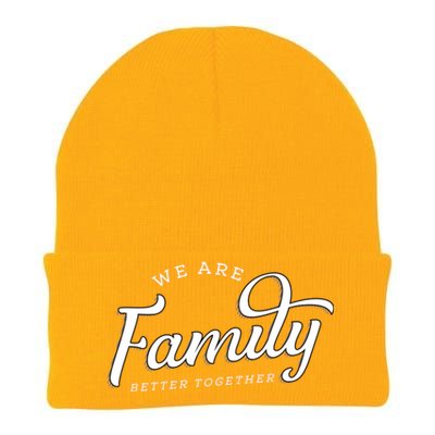 We Are Family Better Together Knit Cap Winter Beanie