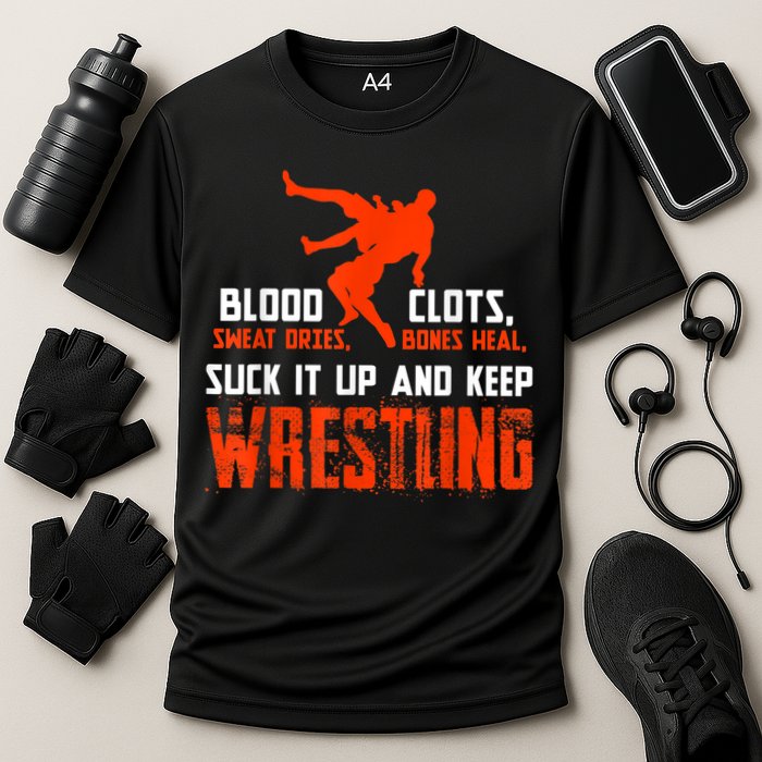 Wrestling Apparel Cooling Performance Crew T-Shirt