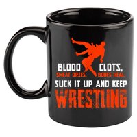 Wrestling Apparel 11oz C Handle Ceramic Mug