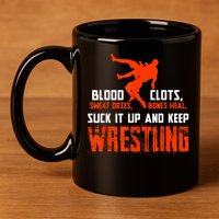 Wrestling Apparel 11oz C Handle Ceramic Mug