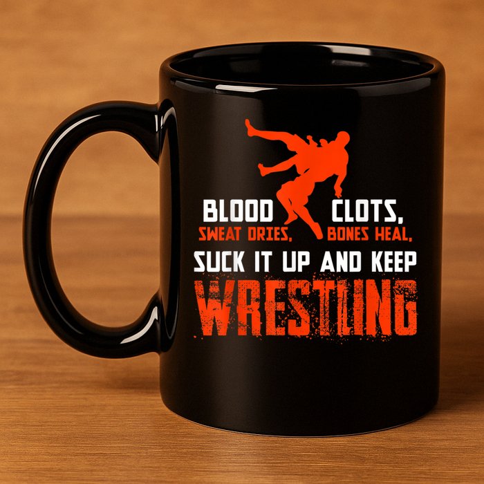 Wrestling Apparel 11oz C Handle Ceramic Mug