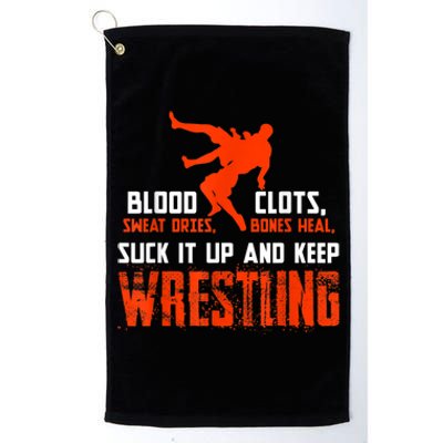 Wrestling Apparel Platinum Collection Golf Towel