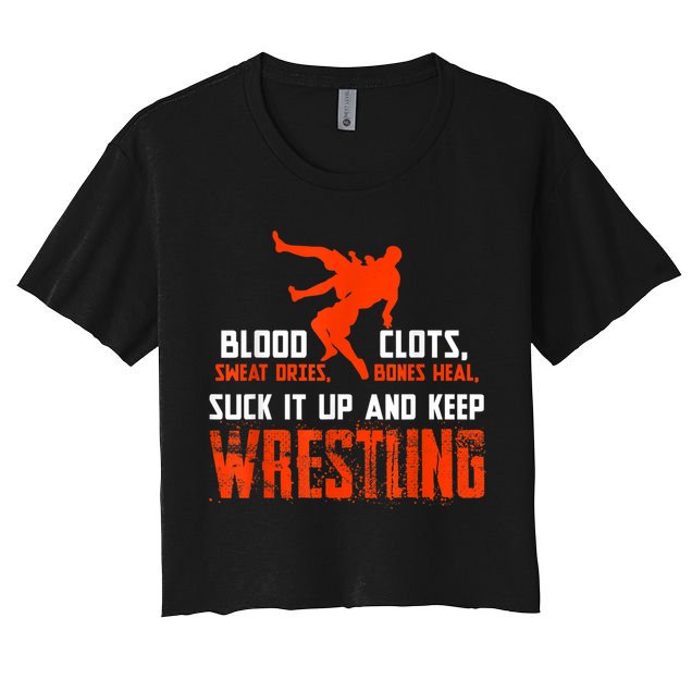 Wrestling Apparel Crop Top