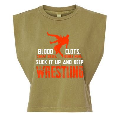 Wrestling Apparel Garment-Dyed Women's Muscle Tee