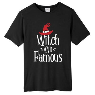 Witch And Famous Witchy Attire Halloween Costume Cute Gift Tall Fusion ChromaSoft Performance T-Shirt