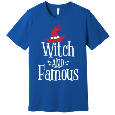 Witch And Famous Witchy Attire Halloween Costume Cute Gift Premium T-Shirt