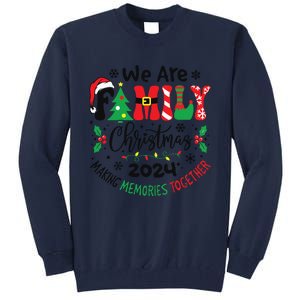 We Are Family Christmas 2024 Christmas Pajama Tall Sweatshirt