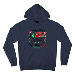 We Are Family Christmas 2024 Christmas Pajama Tall Hoodie