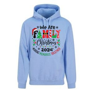 We Are Family Christmas 2024 Christmas Pajama Unisex Surf Hoodie