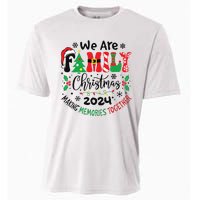 We Are Family Christmas 2024 Christmas Pajama Cooling Performance Crew T-Shirt