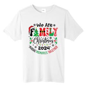 We Are Family Christmas 2024 Christmas Pajama Tall Fusion ChromaSoft Performance T-Shirt