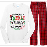 We Are Family Christmas 2024 Christmas Pajama Long Sleeve Pajama Set