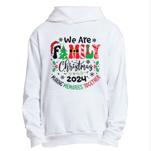 We Are Family Christmas 2024 Christmas Pajama Urban Pullover Hoodie