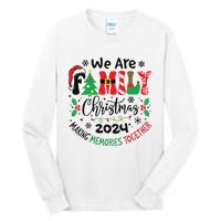 We Are Family Christmas 2024 Christmas Pajama Tall Long Sleeve T-Shirt