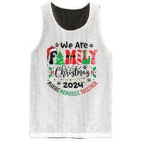 We Are Family Christmas 2024 Christmas Pajama Mesh Reversible Basketball Jersey Tank