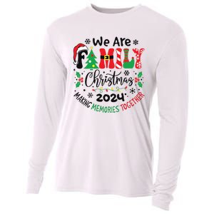 We Are Family Christmas 2024 Christmas Pajama Cooling Performance Long Sleeve Crew