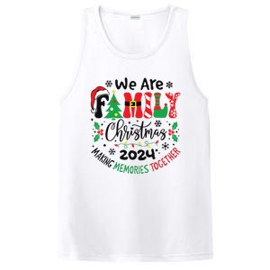 We Are Family Christmas 2024 Christmas Pajama PosiCharge Competitor Tank