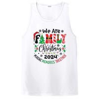 We Are Family Christmas 2024 Christmas Pajama PosiCharge Competitor Tank