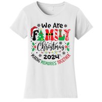 We Are Family Christmas 2024 Christmas Pajama Women's T-Shirt