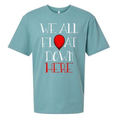 We All Float Down Here Halloween Costume Sueded Cloud Jersey T-Shirt