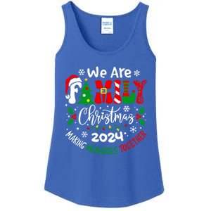 We Are Family Christmas 2024 Making Memories Together Xmas Gift Ladies Essential Tank