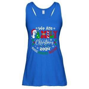 We Are Family Christmas 2024 Making Memories Together Xmas Gift Ladies Essential Flowy Tank