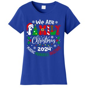 We Are Family Christmas 2024 Making Memories Together Xmas Gift Women's T-Shirt