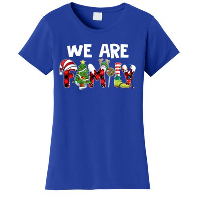 We Are Family Christmas Making Memories Together Xmas Pajama Gift Women's T-Shirt