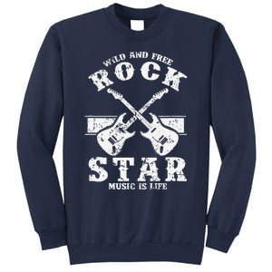 Wild And Free Rock Star Sweatshirt